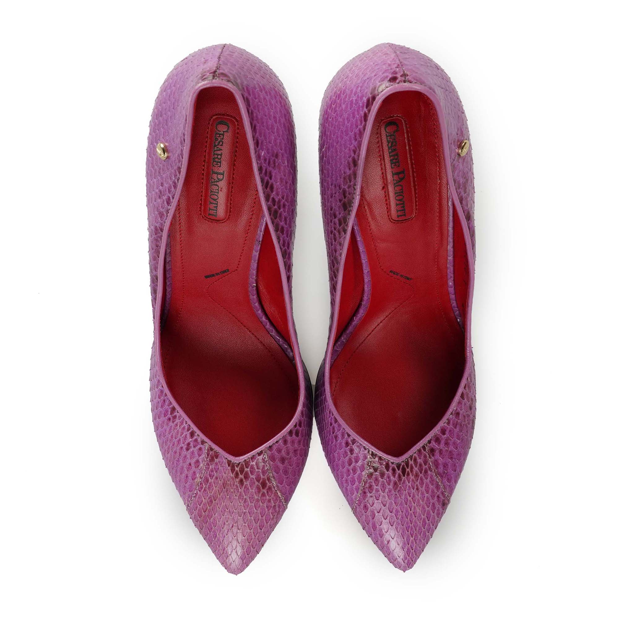 Paciotti - Lilac Leather Pumps